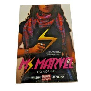 MS. Marvel No Normal Marvel Now by Wilson Alphona Paperback Novel Book